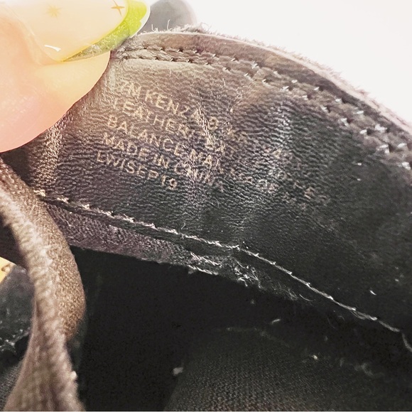 Kensie Suede Leather Chelsea Ankle Boot Womens 7 Black Casual Moto Slip on Shoe - Picture 10 of 10